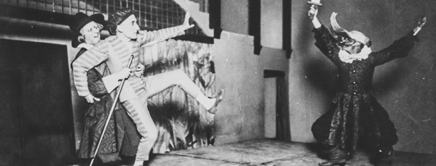 Jacques Copeau dans Les Fourberies de Scapin