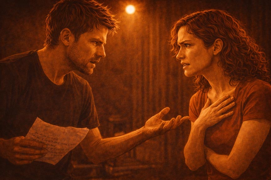 Le jeu réaliste du comédien, méthode d'acting.