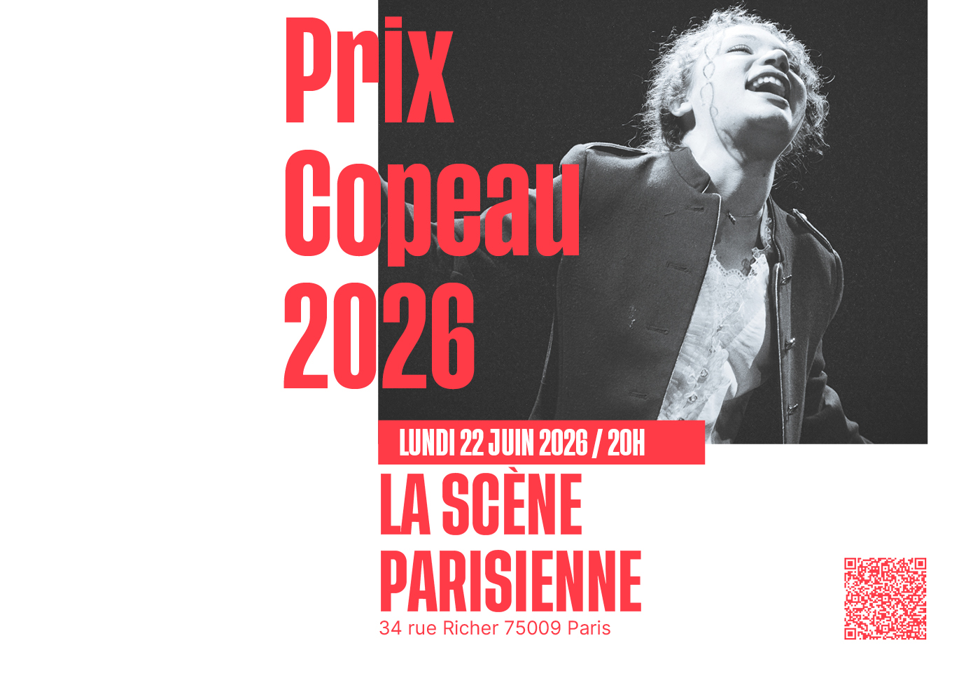 Spectacle d'un cours de théâtre professionnel à Paris