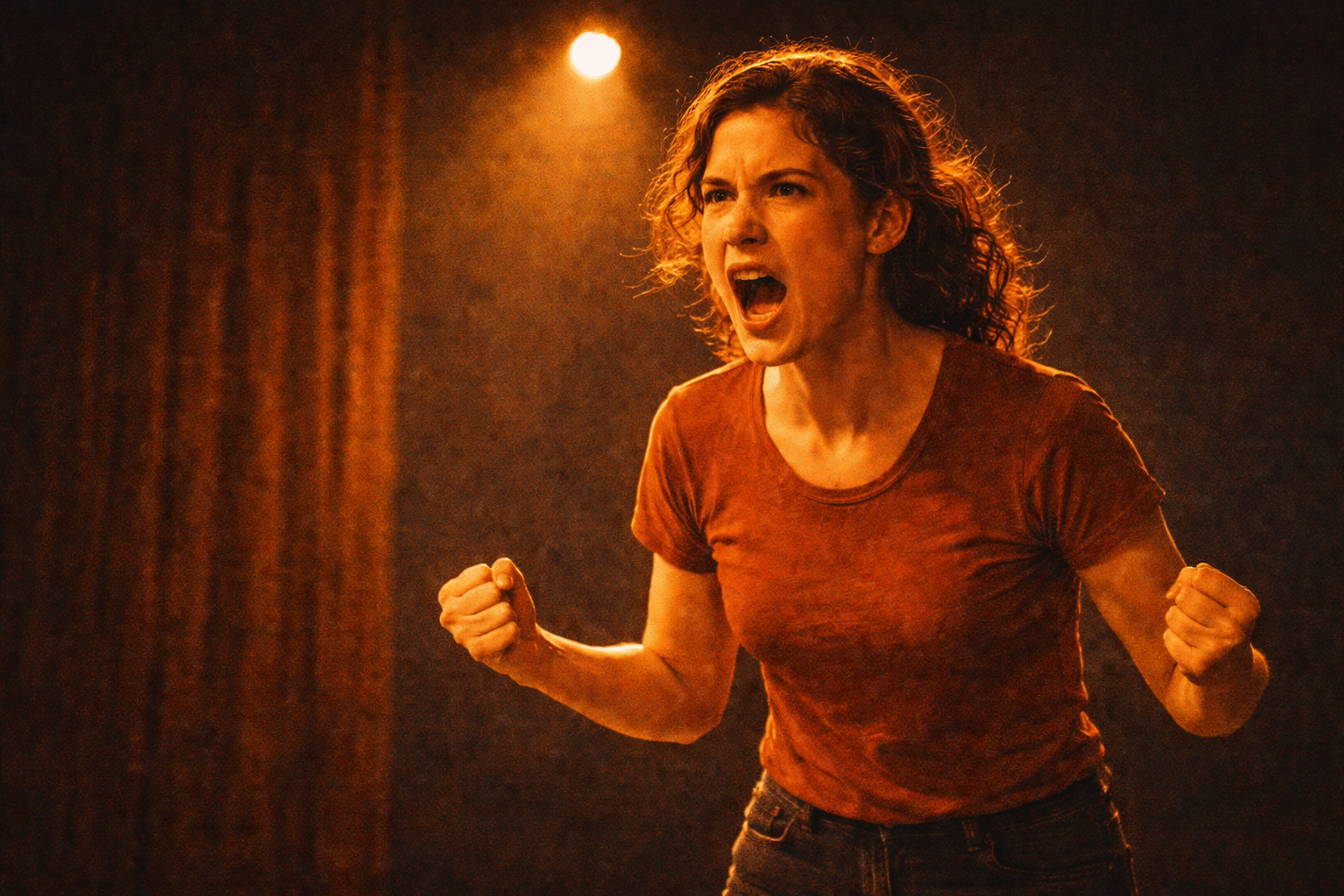 Le travail de l'émotion au théâtre dans un cours à Paris