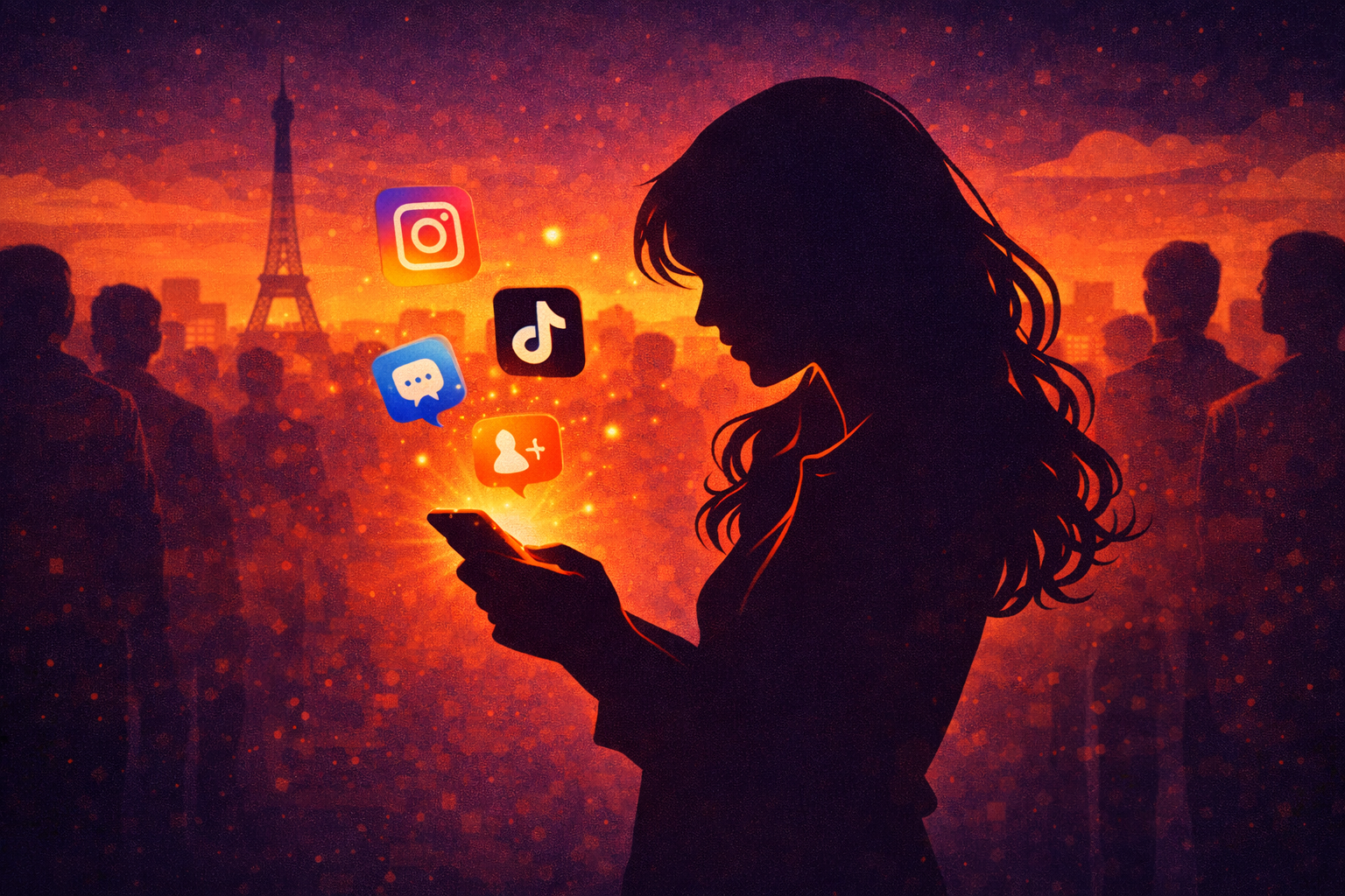 Compte de réseaux sociaux pour carrière d'acteur et comédien.