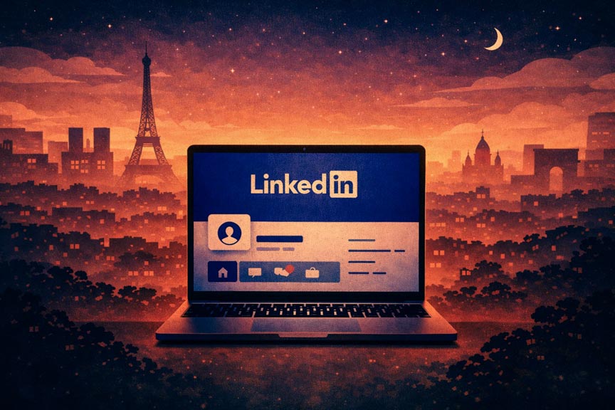 LinkedIn pour développer sa carrière de comédien et d'acteur.