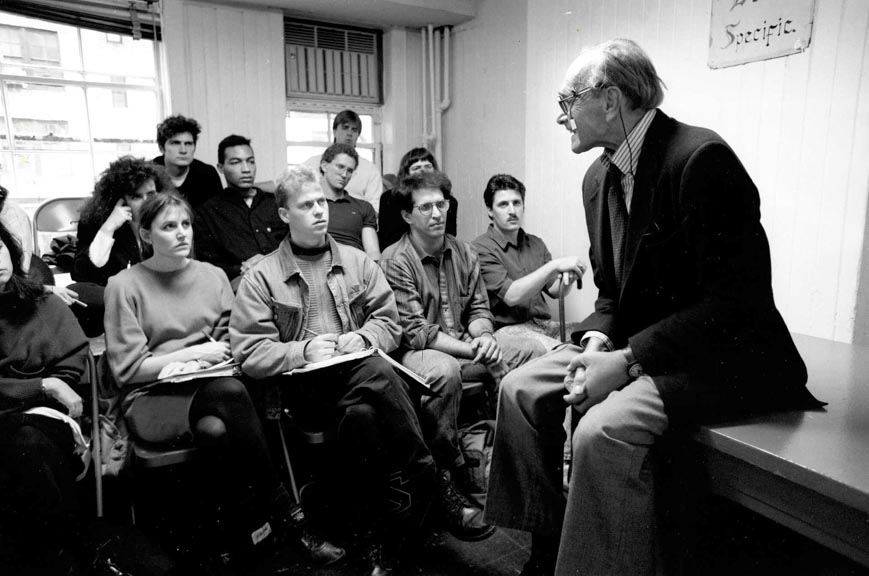 La méthode Meisner dans une école de théâtre à Paris.