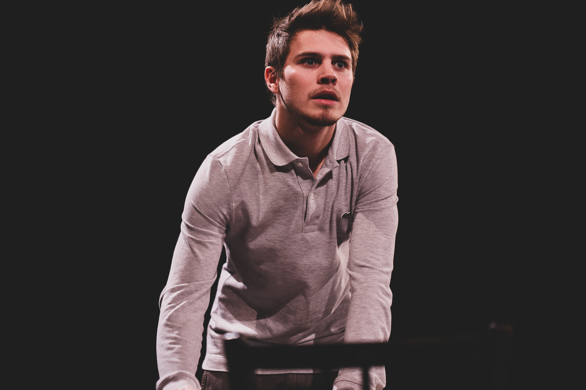 Un comédien passant un casting cinéma pour un film à Paris