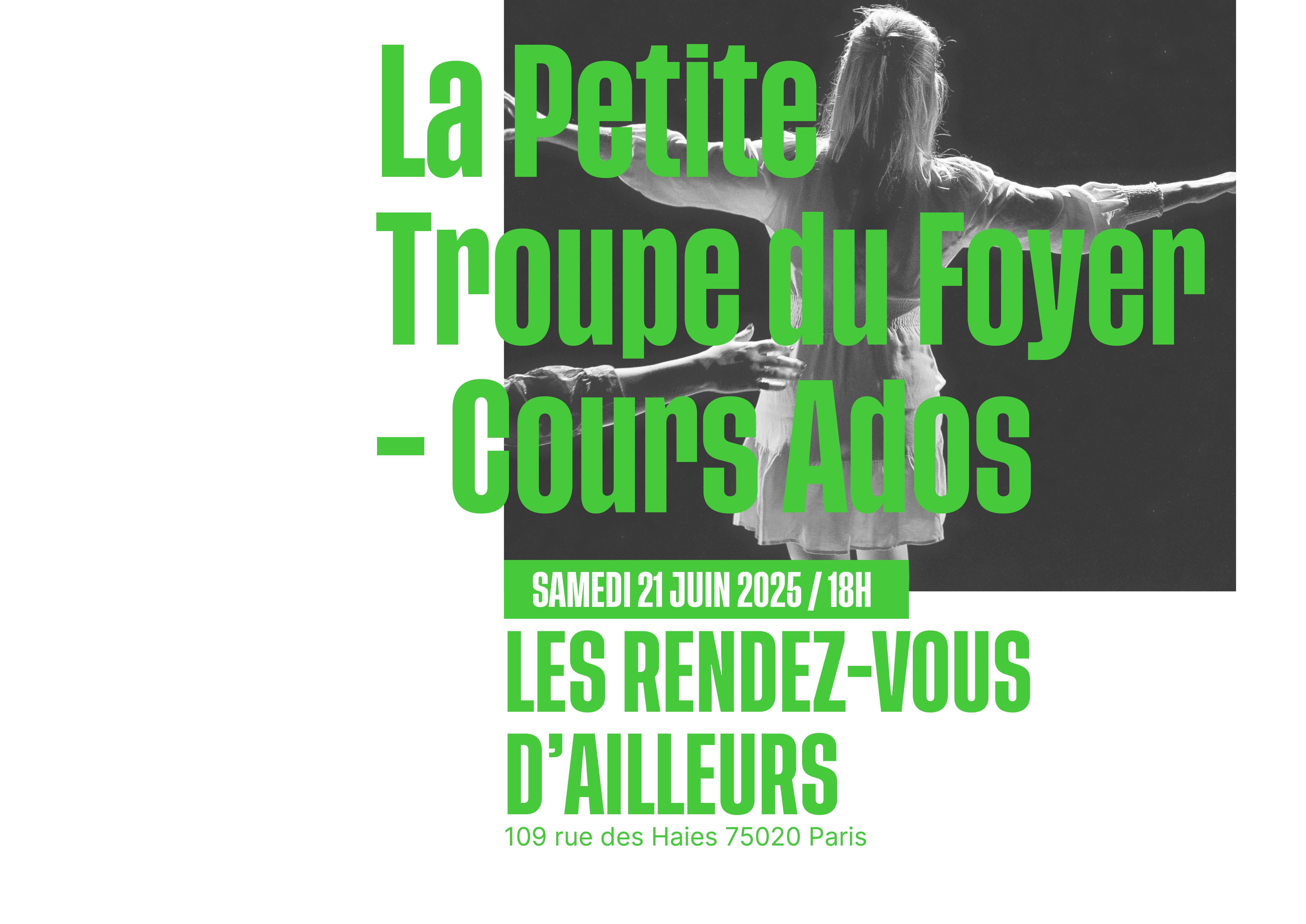 Spectacle de théâtre ados à Paris
