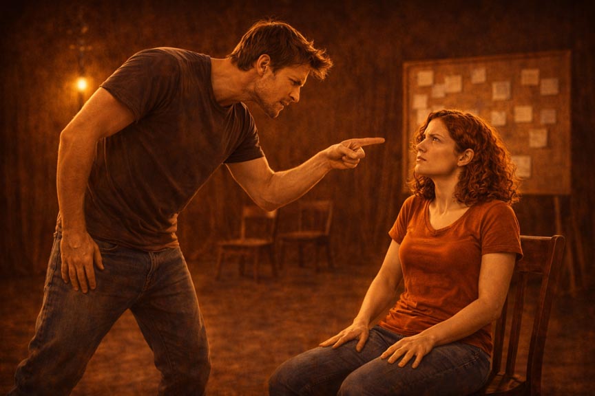 Le statut du personnage dans une école d'acting à Paris.