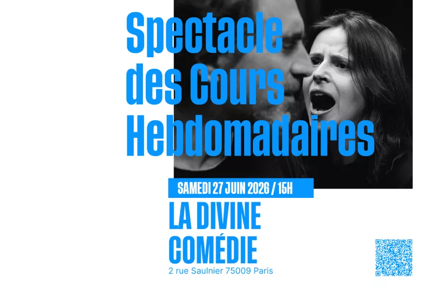 Spectacle cours de théâtre pour adultes à Paris