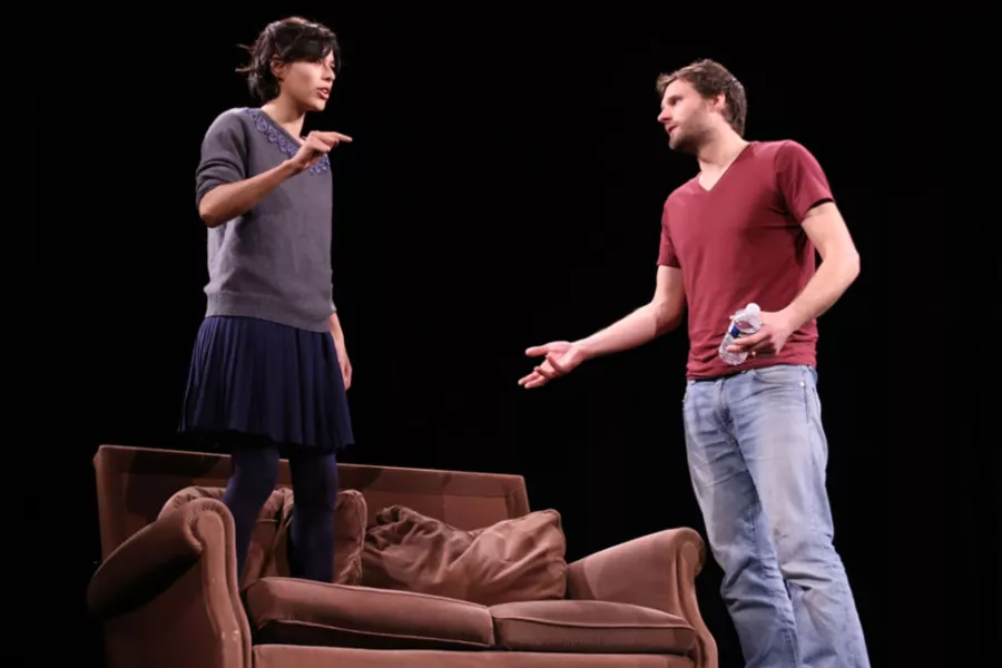 Alexis Michalik fait une Master Class à l'école Le Foyer - Cours d'Art Dramatique