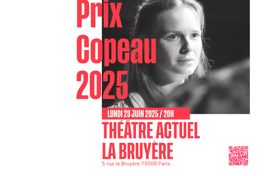 Spectacle d'un cours de théâtre professionnel à Paris.