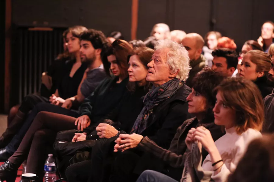 Jean-Luc Moreau lors de notre Master Class de théâtre